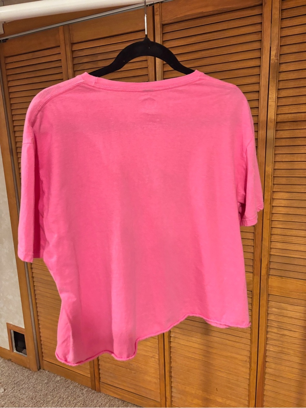 Country Festival Cropped Bohemian Cowgirl Pink Graphic Tee Girl’s Trip Rodeo - Picture 5 of 8